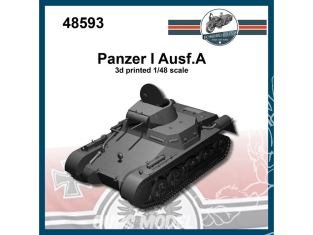 FC MODEL TREND maquette résine 48593 Panzer I Ausf.A 1/48