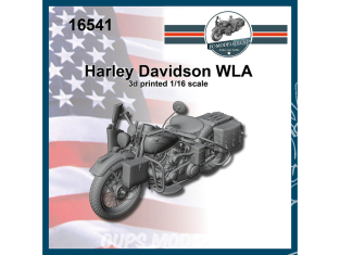 FC MODEL TREND maquette résine 16541 Harley Davidson WLA 1/16