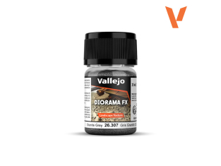 Vallejo 26307 Diorama FX Sable et Graviers Granit gris 0,2-0,6 mm 60g