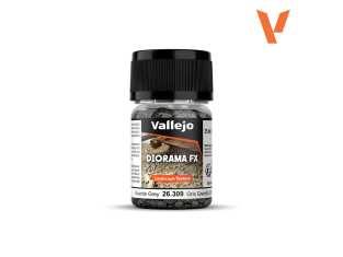 Vallejo 26309 Diorama FX Sable et Graviers Granit gris 2-5 mm 60g