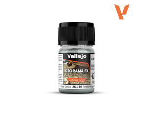 Vallejo 26310 Diorama FX Sable et Graviers Vert mousse 0,1-1 mm 60g