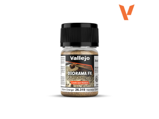 Vallejo 26319 Diorama FX Sable et Graviers Orange chaud 0,1-0,6 mm 60g