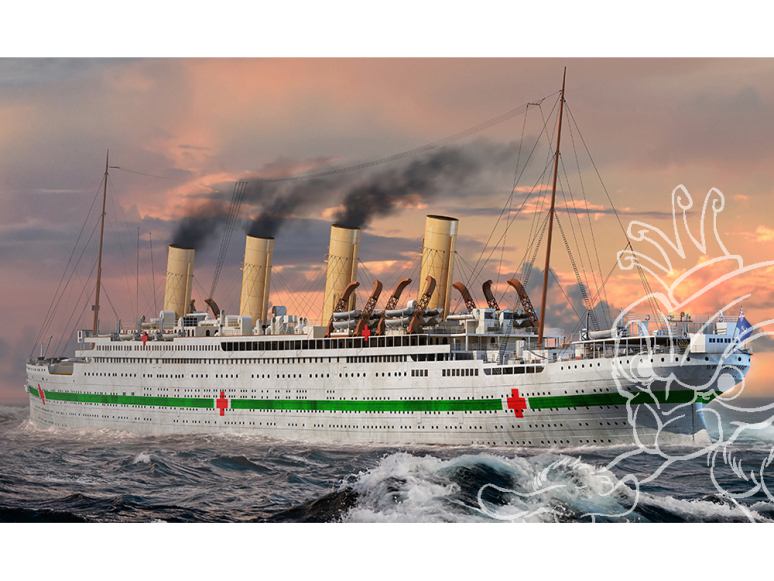 hobby boss maquette bateau 83422 HMHS Britannic 1/700