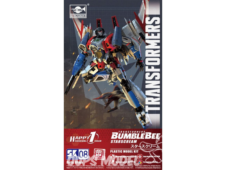 TRUMPETER Kit 03121 Transformers BumbleBee Starscream Smart Kit 08