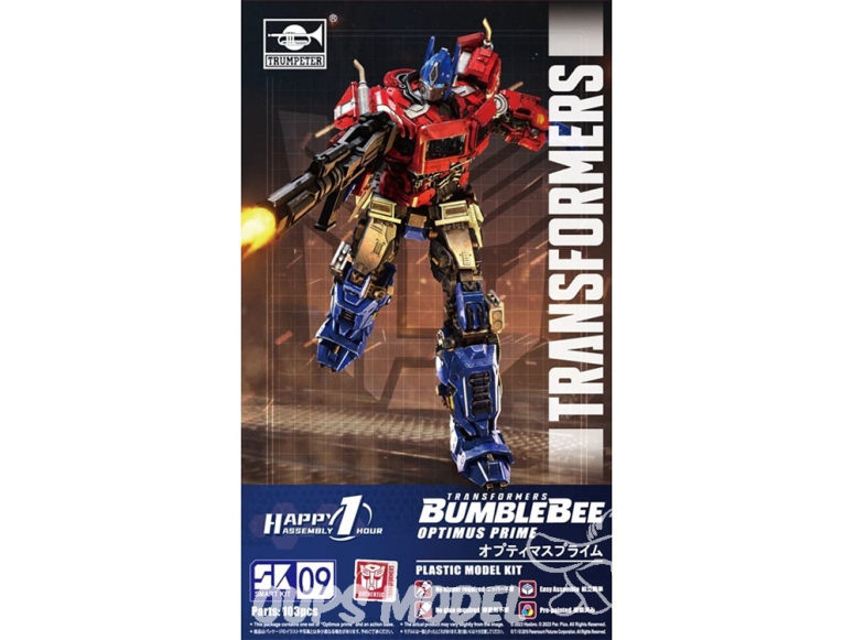 TRUMPETER Kit 03111 Transformers BumbleBee Optimus Prime Smart Kit 09