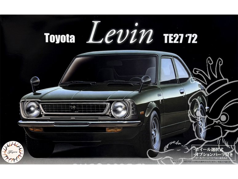 Fujimi maquette voiture 46440 Toyota Levin TE27 1972 1/24