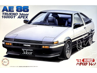 Fujimi maquette voiture 46426 Toyota AE86 Trueno 3 portes 1600GT APEX 1/24