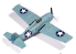 Academy maquette avion 12355 USN F4F-4 Wildcat &quot;Battle of Midway&quot; 1/48