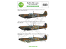 ASK Art Scale Kit Décalcomanies D32088 Spitfire Mk.I Early Partie 1 - RAF Aces 1940 1/32