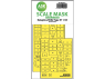 ASK Art Scale Kit Mask M35016 Nakajima B5N2 Type 97 Border Model Recto Verso 1/32