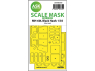 ASK Art Scale Kit Mask M35019 MH-60L Black Hawk Kitty Hawk Recto 1/32