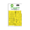 ASK Art Scale Kit Mask M32100 Douglas A-20J/K Havoc Hk Models Recto Verso 1/32