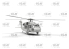 Icm maquette helicoptére 48362 UH-60A Black Hawk 1/48