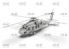 Icm maquette helicoptére 48361 UH-60A Black Hawk 1/48