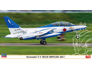 Hasegawa maquette avion 07540 Kawasaki T-4 « Blue Impulse 2024 » 1/48