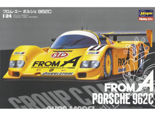 Hasegawa maquette voiture 20718 Porsche 962C From A 1/24