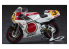 Hasegawa maquette moto 21710 Yamaha YZR500 (0WA8) « Équipe Lucky Strike Roberts 1989 » 1/12