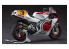 Hasegawa maquette moto 21710 Yamaha YZR500 (0WA8) « Équipe Lucky Strike Roberts 1989 » 1/12