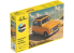 Heller maquette voiture 58704 STARTER KIT Renault 4 TL/GTL Sun Roof inclus peintures principale colle et pinceau 1/24