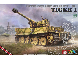 Tiger Model maquette militaire 4901 Tigre I Early production WWII 1942 - 1945 1/35