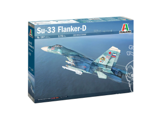 Italeri maquette avion 0197 Sukhoi SU-33D Flanker-D 1/72