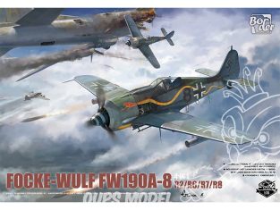 Border model maquette avion BF-009 Focke Wulf FW190A-8 R2/R6/R7/R8 1/35