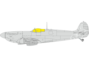 Eduard Express Mask EX1110 Spitfire Mk.II Eduard 1/48