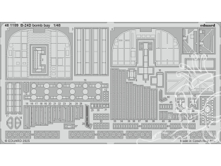 EDUARD photodecoupe avion 481159 Baie de bombes B-24D Hobby Boss 1/48