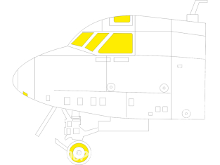 Eduard Express Mask CX688 E-2C Heller 1/72