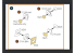 Clear Prop kit d&#039;amelioration helico CPA72156 Masque de peinture CH-46 sur papier kabuki jaune kits Fujimi 1/72