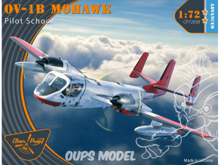 Clear Prop maquette avion CP72038 Grumman OV-1B Mohawk "Pilot School" ADVANCED KIT 1/72