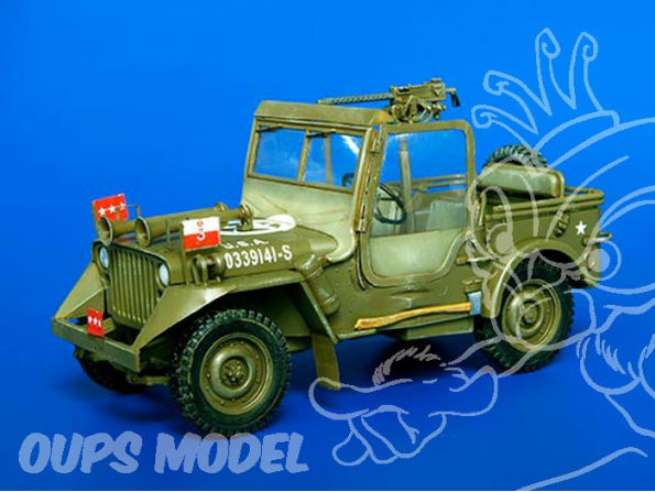 Plus Model 243 Set de conversion Jeep Patton 1/35