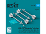ResKit kit armement Avion RS72-0482 Missiles AIM-9M « SIDEWINDER » 4 pièces imprimés en 3D 1/72