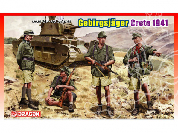 DRAGON maquette militaire 6742 Gebirgsjäger Crête 1941 1/35