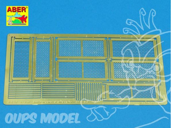 Aber 35A050 Boucliers anti Panzefaust pour T-34 et IS-2 1/35