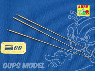 Aber R26 Antennes de vehicules allemand 2m 1/35