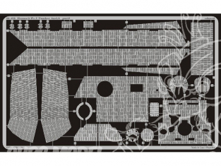 Eduard photodecoupe militaire 35425 Zimmerit Panther Ausf A 1/35