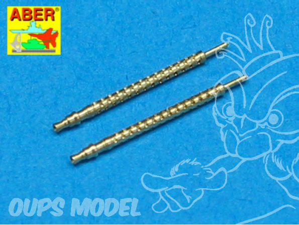 Aber A48002 set de 2 futs de mitrailleuse 7,92mm Allemand MG17 1/48