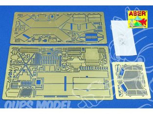 Aber 35055 kit amelioration pour Aufklarungspanzer 38(2cm) Sd.Kfz.140/1 VM ou Maquette Model 1/35