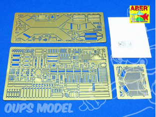 Aber 35030 kit amelioration pour Vehicule blinde lourd Sd.Kfz.234/1 1/35