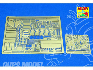 Aber 35032 kit amelioration pour Sherman M4 M4A1 M4A3 Dragon Italeri et Tamiya 1/35