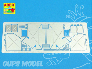 Aber 35A91 Boites arrière pour Panther et Jagdpanter 1/35