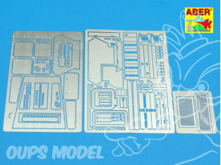 Aber 35A77 Pont supérieur de moteur pour Sd.Kfz.234 1/35