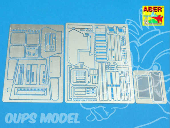 Aber 35A77 Pont supérieur de moteur pour Sd.Kfz.234 1/35