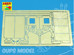 Aber 35A80 Ailes pour Jagdpanzer IV L/70(V) 1/35