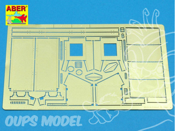 Aber 35A80 Ailes pour Jagdpanzer IV L/70(V) 1/35