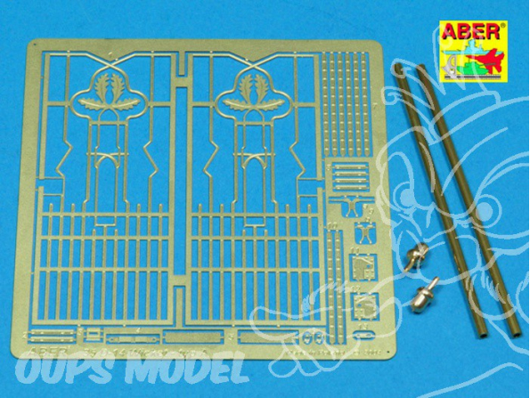 Aber diorama 35D14 Portillon fer forgé 1/35