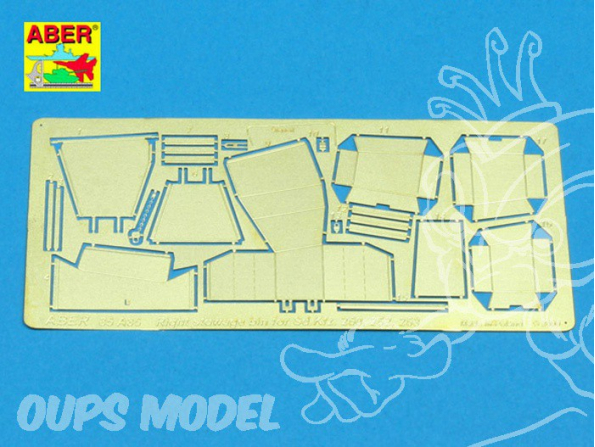 Aber 35A85 Coffre de rangement droit pour Sd.Kfz.250 252 253 1/35