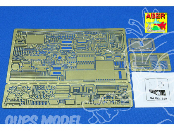 Aber 35073 kit amelioration Sd.Kfz.250/1 NEU pour Dragon et Revell 1/35