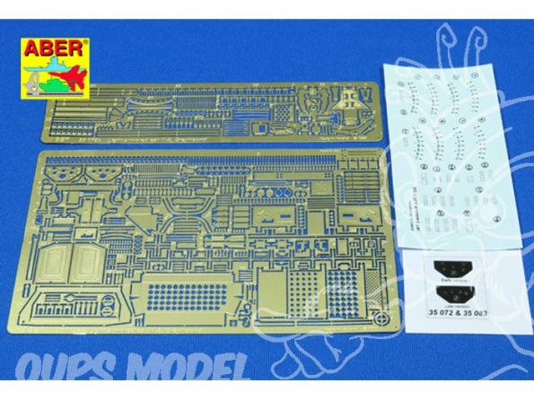 Aber 35072 kit amelioration M8 Tamiya et Italeri 1/35